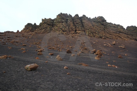 South shetland islands volcanic mountain landscape antarctica.