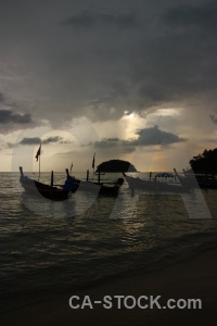 Southeast asia cloud kata beach vehicle water.