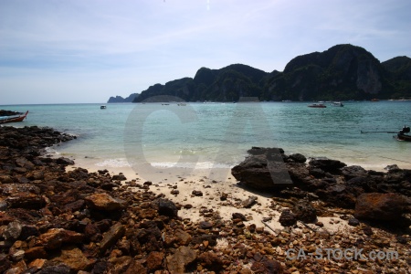 Southeast asia sand lohdalum bay thailand vehicle.