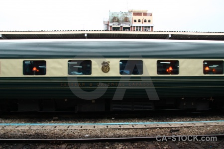 Southeast asia train thailand bangkok eastern oriental express.