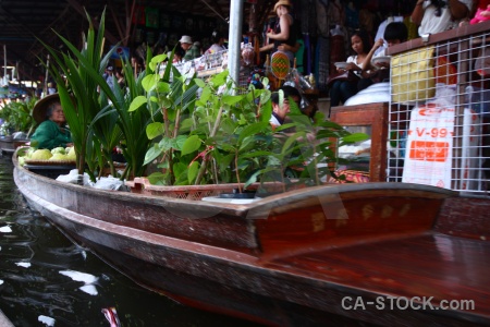 Southeast asia water person thailand canal.