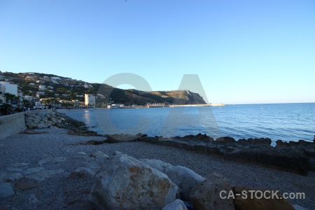 Spain beach sea javea water.