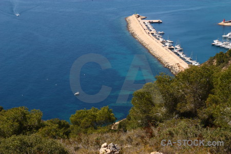 Spain blue javea europe.