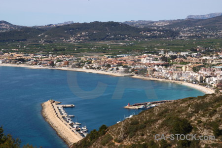 Spain europe blue javea.