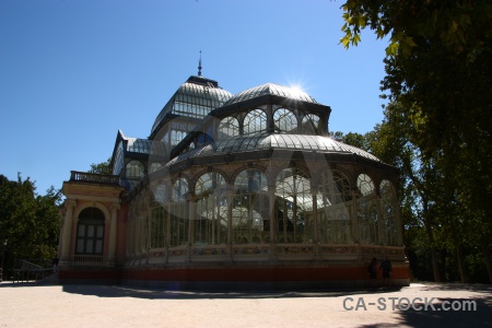 Spain europe crystal palace madrid parque del retiro.