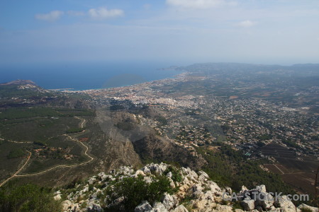 Spain europe la plana javea coast.
