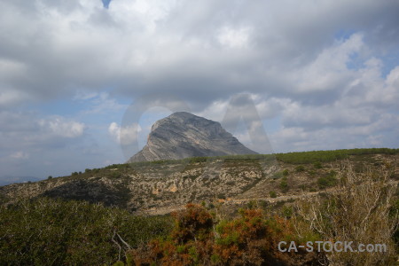 Spain europe montgo climb javea mountain.