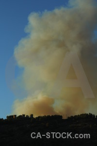 Spain europe montgo fire javea smoke.