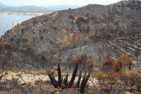 Spain javea ash montgo fire europe.