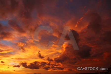 Spain javea cloud europe sunset.