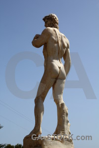 Spain javea sky statue europe.