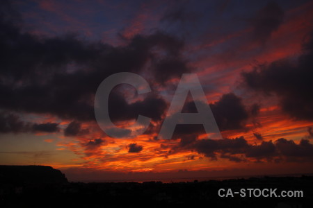 Spain javea sunrise cloud sunset.