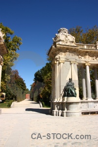 Spain madrid sky alfonso monument.