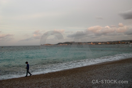 Spain sea cloud sky beach.