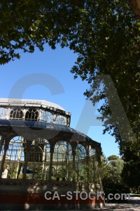 Spain sky parque del retiro building madrid.