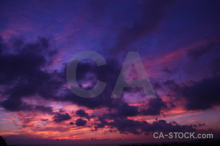 Spain sunset cloud javea europe.