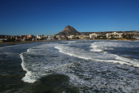 Spain water europe javea wave.