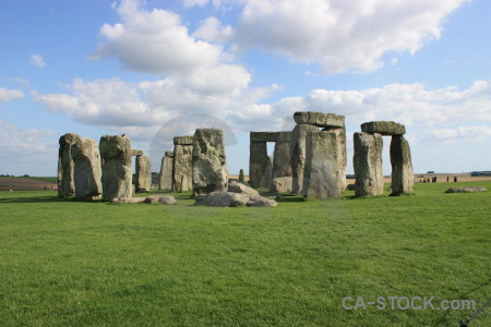 Stonehenge england white wiltshire green.