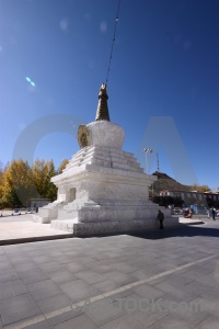 Stupa east asia china altitude lhasa.