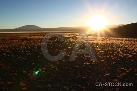 Sun altitude sky bolivia sunset.