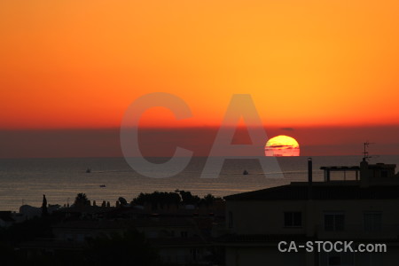 Sun javea sunrise sky spain.