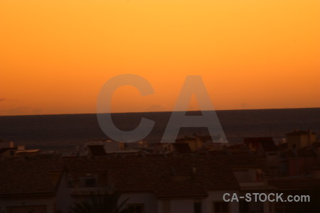 Sunrise europe javea sunset spain.