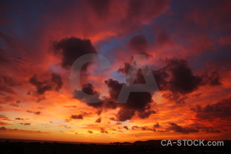 Sunrise javea europe cloud sky.