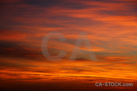 Sunrise sky javea sunset spain.