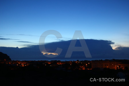 Sunrise sunset cloud sky javea.