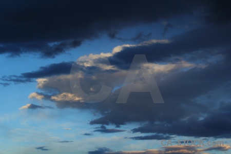 Sunset altitude sky cloud andes.