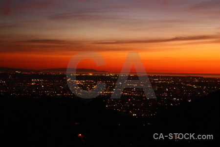 Sunset night sunrise cityscape building.