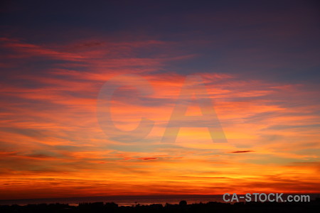 Sunset sky spain javea sunrise.