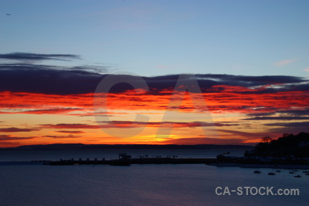 Sunset sunrise cloud red sky.