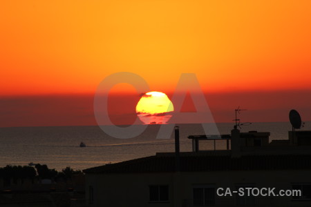 Sunset sunrise europe javea sky.