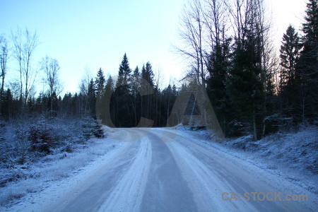 Sweden track karlskrona europe road.