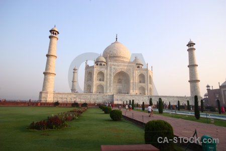 Taj mahal archway minaret agra dome.