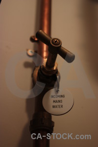 Tap copper scientific pipe object.