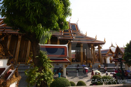 Temple pillar grand palace southeast asia tree.