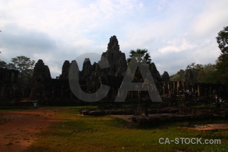 Temple sky cambodia cloud buddhism.