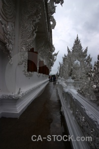 Temple thailand white person asia.