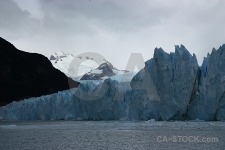 Terminus mountain south america argentina glacier.