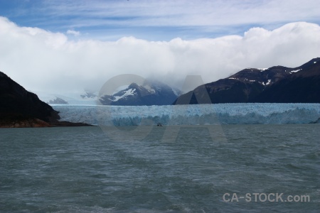 Terminus perito moreno argentina cloud lago argentino.