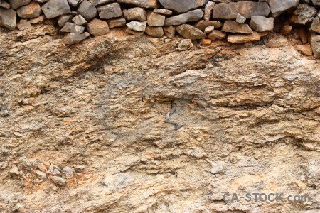 Texture brown stone rock.