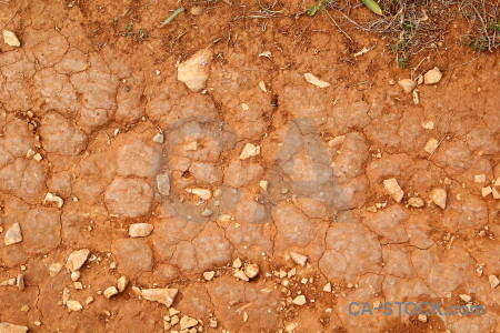 Texture crack soil brown orange.