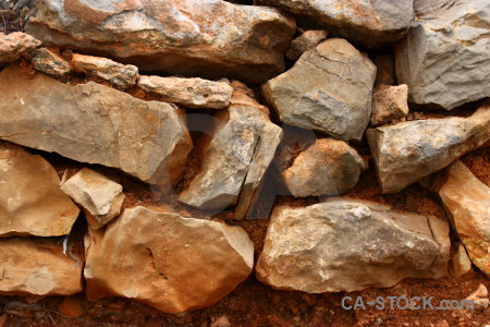 Texture stone brown orange rock.