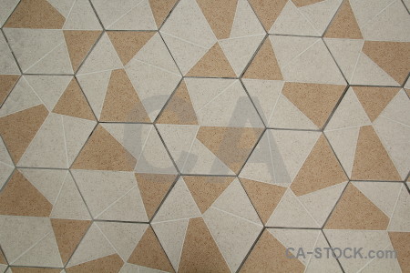 Texture tile floor.