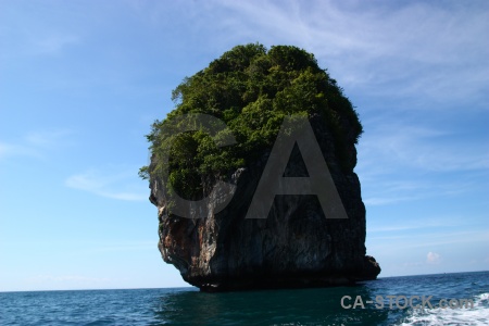 Thailand tree water sky southeast asia.