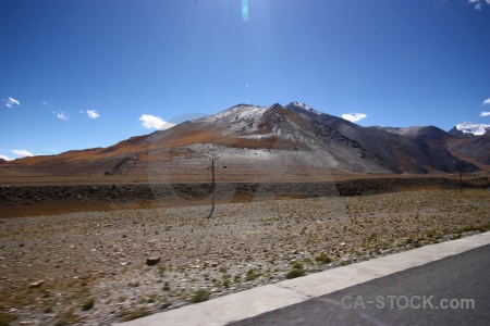 Tibet altitude asia cloud arid.