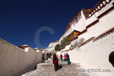 Tibet buddhism palace lhasa altitude.