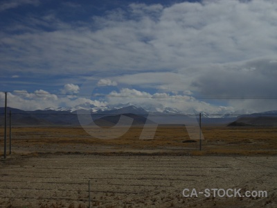 Tibet cloud plateau friendship highway sky.